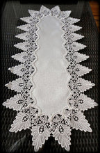 36 Creamy White Dresser Scarf Table Runner Formal European Lace Doily Home