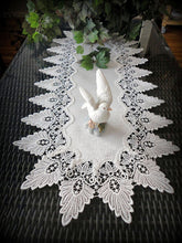 54 Creamy White Dresser Scarf Table Runner Formal European Lace Doily Home