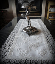 54 Dresser Scarf Table Runner Ivory Princess Lace European Doily Home