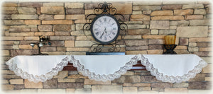 Mantel Scarf ROYAL ROSE 90 Inch