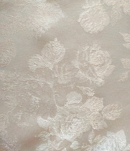 Champagne & Roses Dresser Scarf Table Runner Doily 36" x 16"
