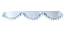Fireplace Mantel or Shelf Scarf Creamy  White L ace 90" x 19"