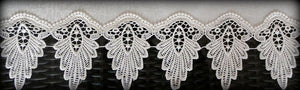 Doily Creamy White Dresser Scarf Formal European Lace Round Topper Home