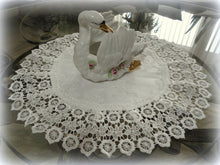 Doily Ivory Princess Lace European Dresser Table Scarf Topper Home