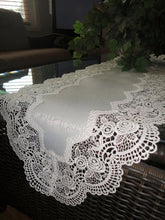 Dresser Scarf Royal Rose European Lace White Mantel Or Shelf Table Runner 65 Inch Home