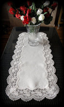 Dresser Scarf Royal Rose European Lace White Table Runner 34 Doily Home