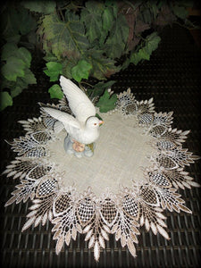 Lace Doilies Set Of Six Sampler Pack Dresser Topper Lot Home