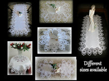 Lace Tablecloth Table Topper White Flower 34 Square Home